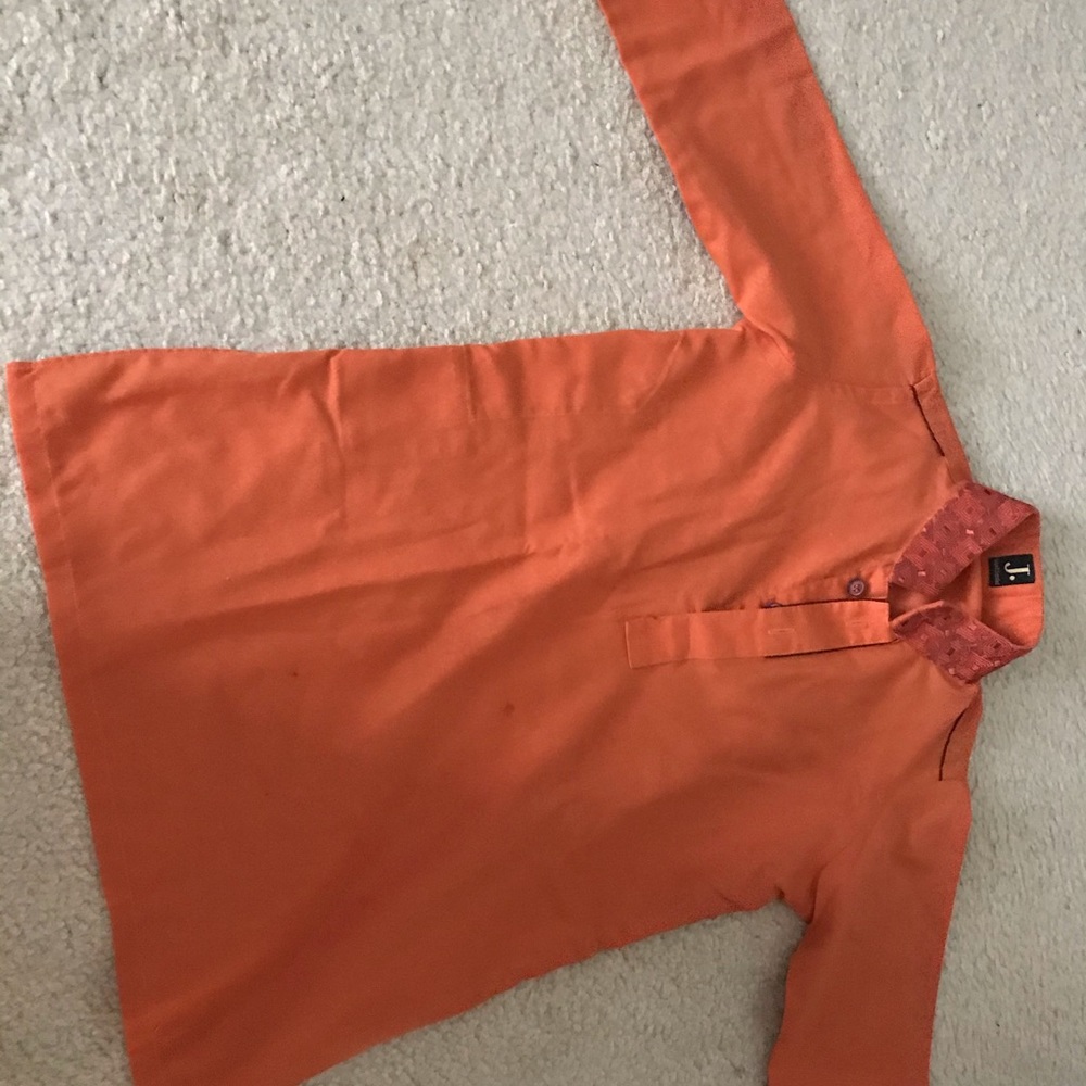 Boys J. Kameez, orange